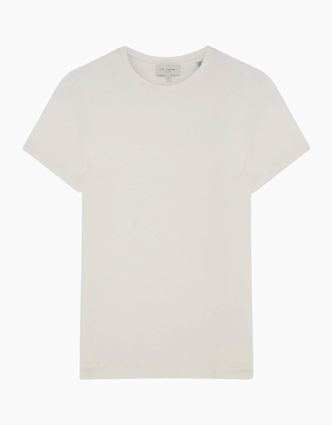 Ted Baker Women's Ted Baker Printed Fitted Ivory T-Shirt - White