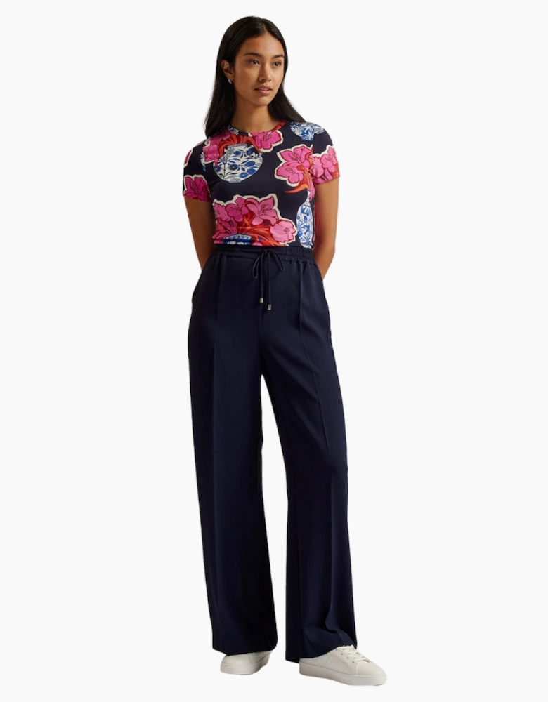 Ted Baker Liliaah Straight Leg Navy Joggers