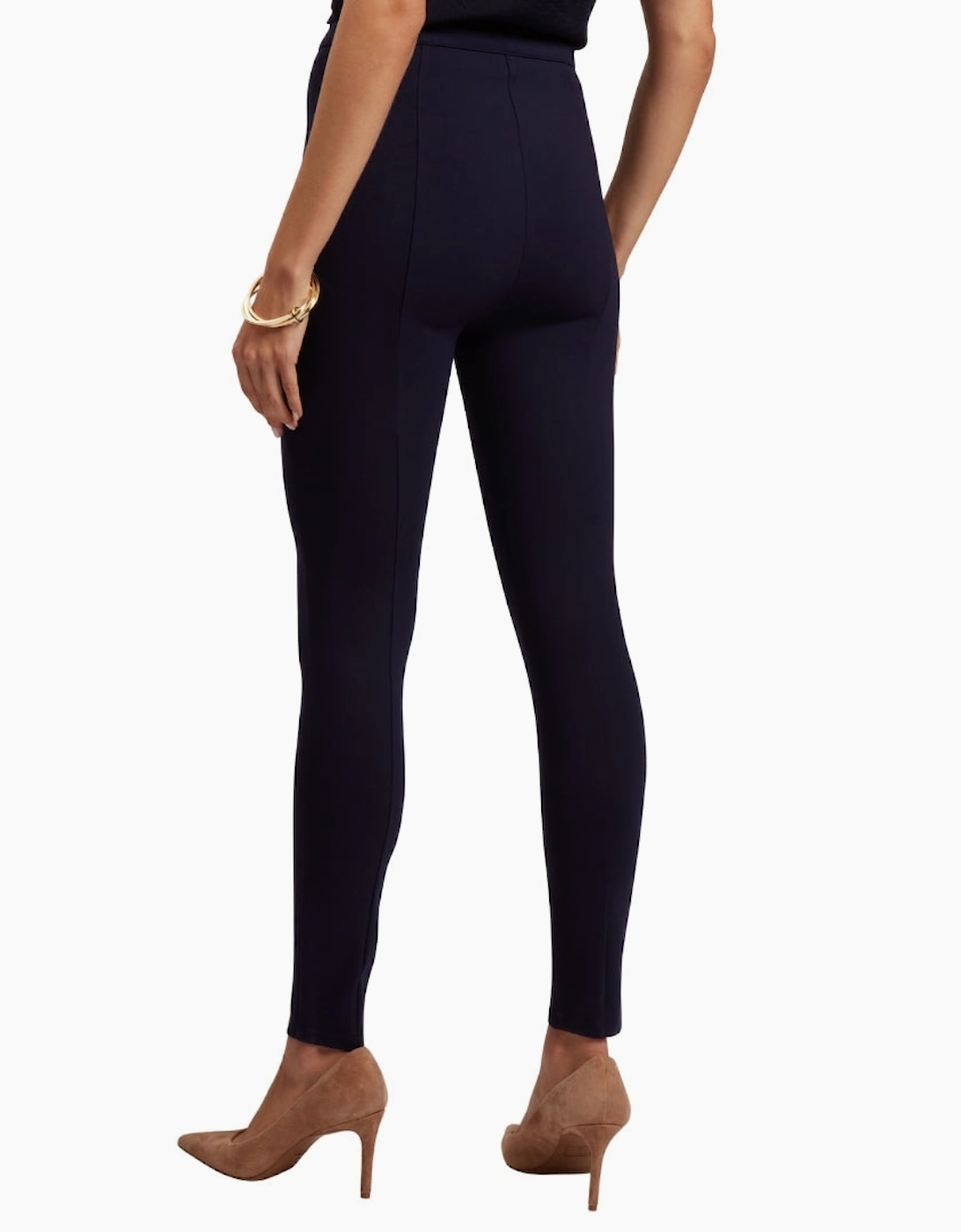 Ted Baker Felinda Fly Front Stretch Navy Leggings