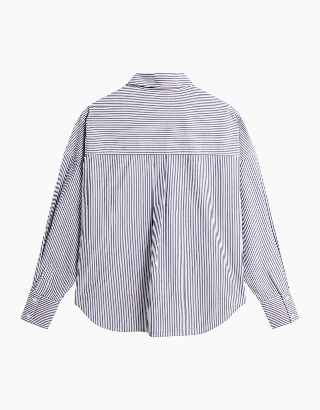 Ted Baker Vinales Boyfriend Fit Striped Cotton Shirt