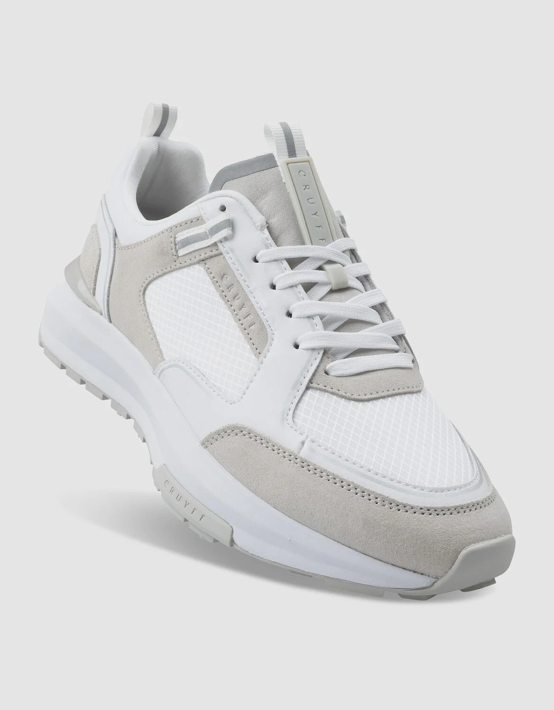 Cruyff Rayado Trainers - White/ Grey