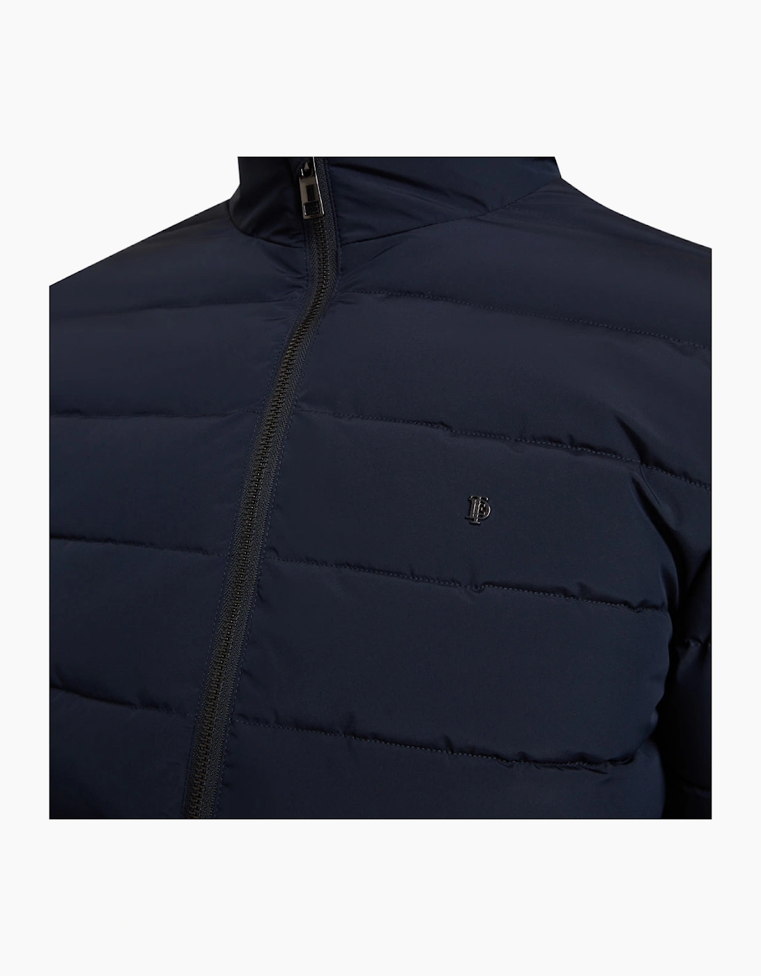 Ted Baker Quilted Lightweight Navy Blue Jacket