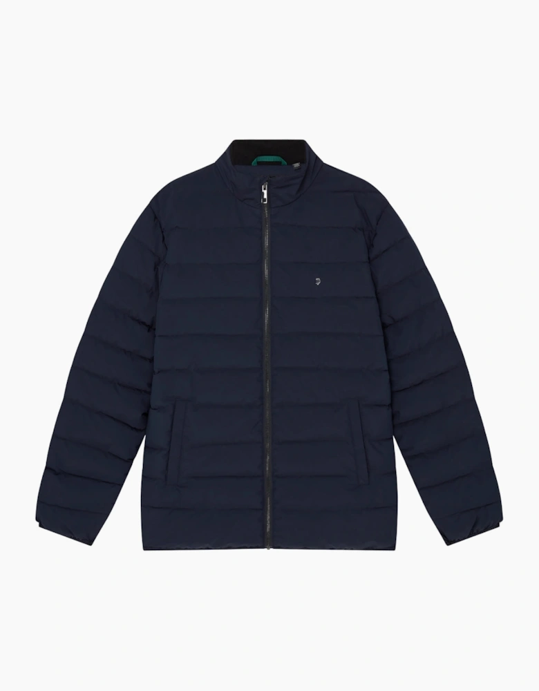 Ted Baker Quilted Lightweight Navy Blue Jacket