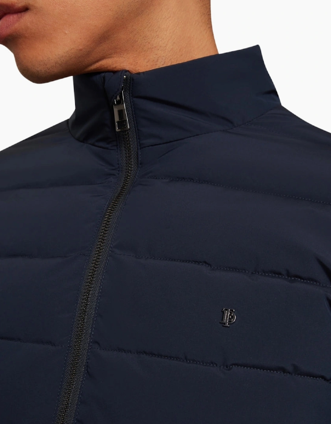 Ted Baker Quilted Lightweight Navy Blue Jacket