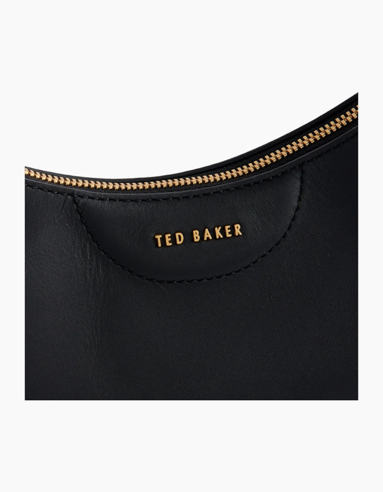 Ted Baker Essiy Webbing Leather Black Crossbody Bag