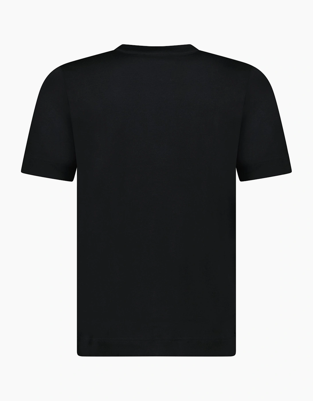 Gran Sasso Pure Cotton T-Shirt in Black