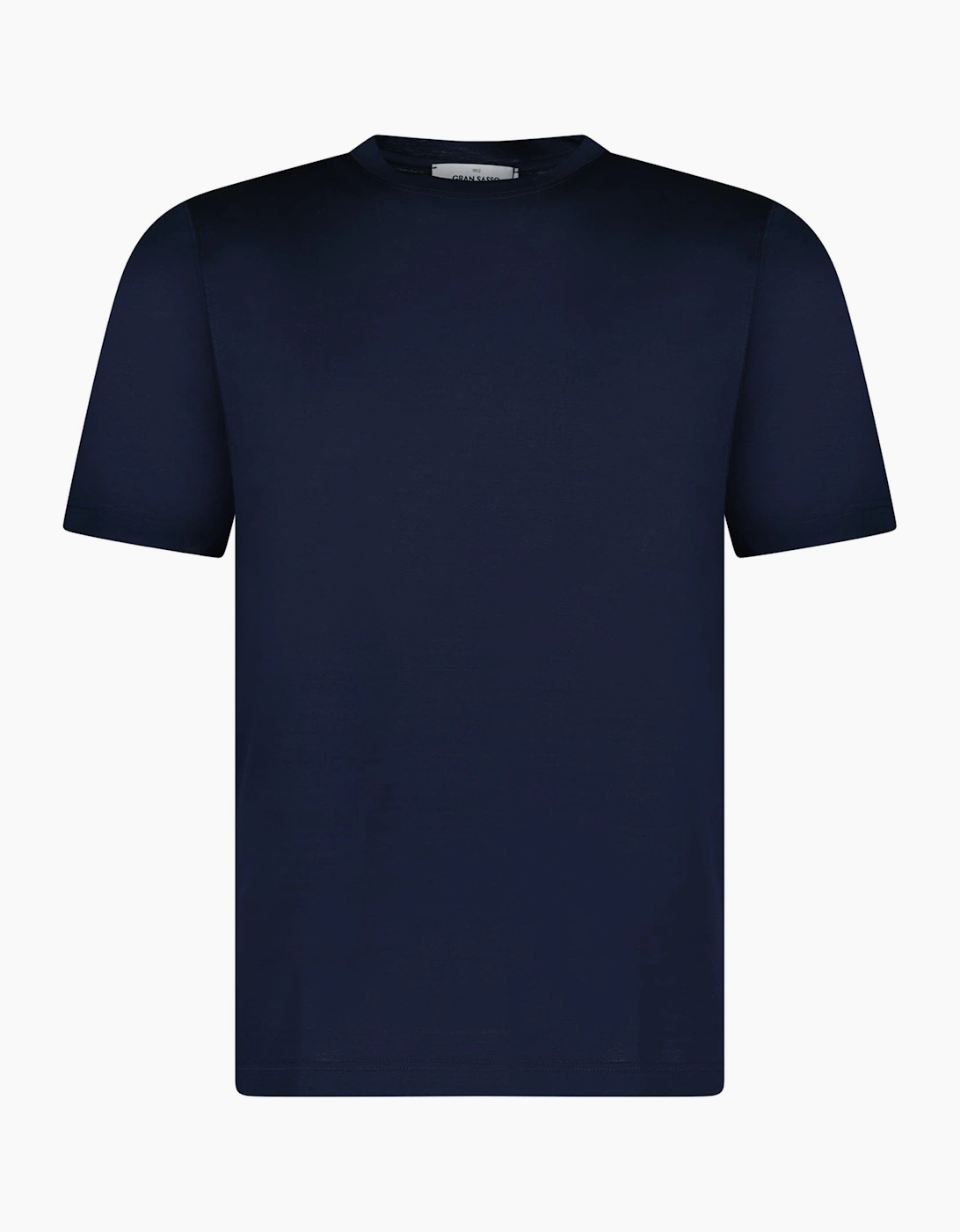 Gran Sasso Pure Cotton T-Shirt in Navy