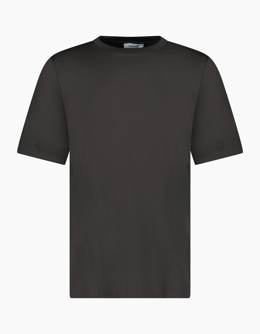 Gran Sasso Pure Cotton T-Shirt in Dark Grey