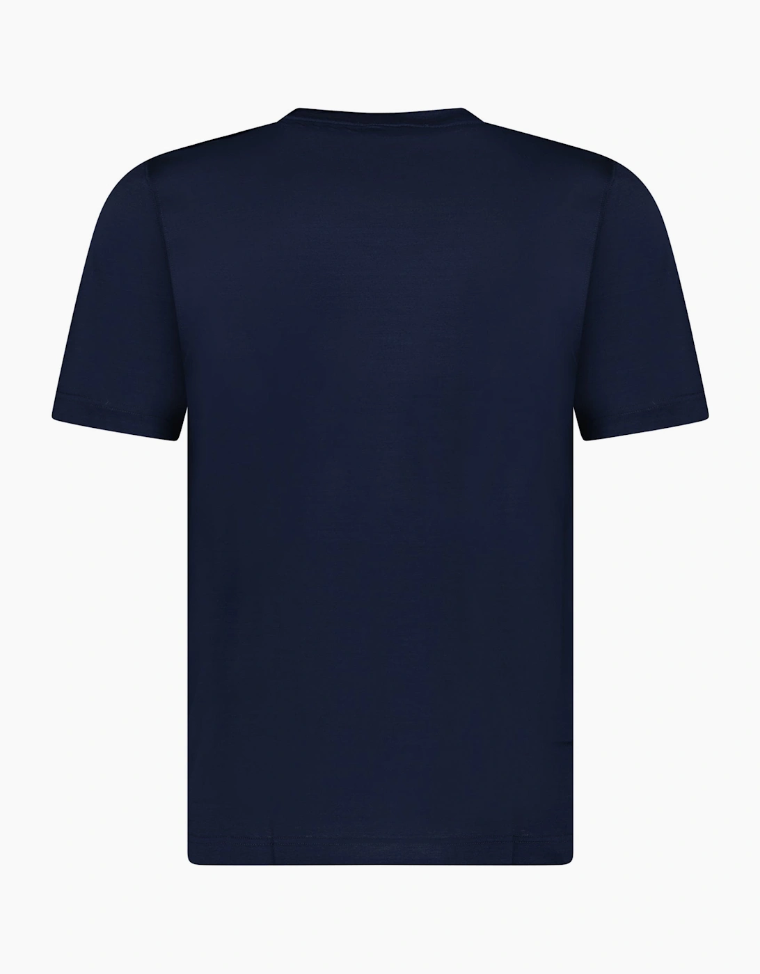 Gran Sasso Pure Cotton T-Shirt in Navy