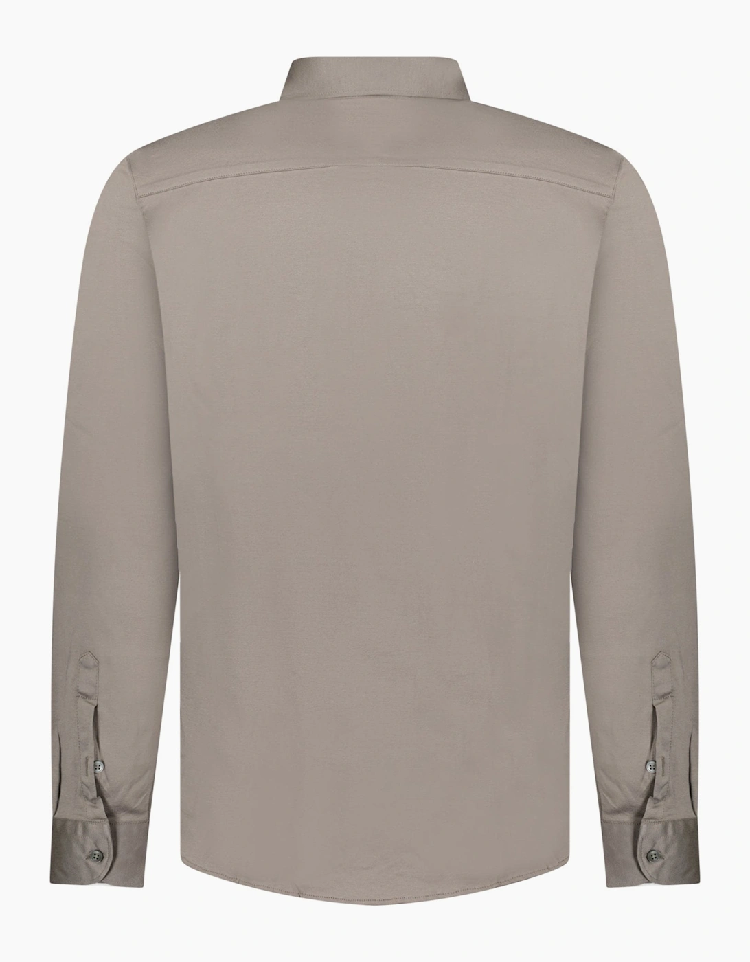 Gran Sasso Mercerized Cotton Jersey Shirt in Grey