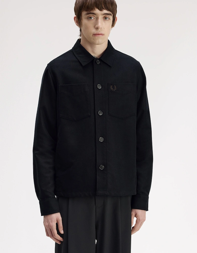 Fred Perry Brushed Twill Overshirt