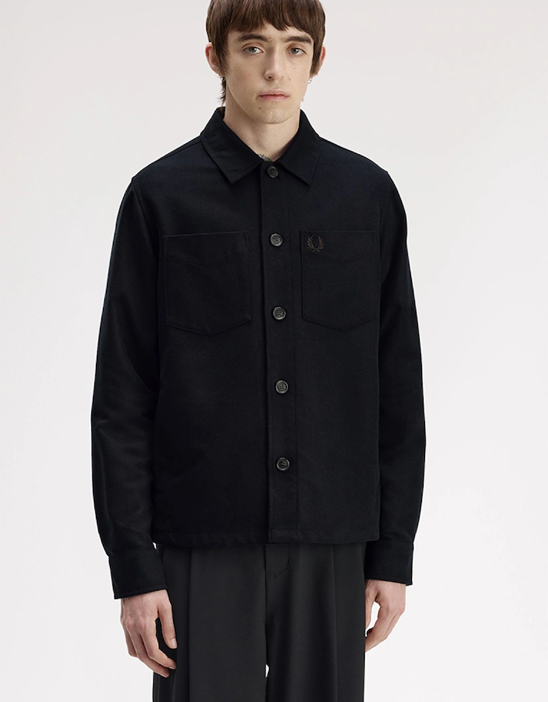 Fred Perry Brushed Twill Overshirt
