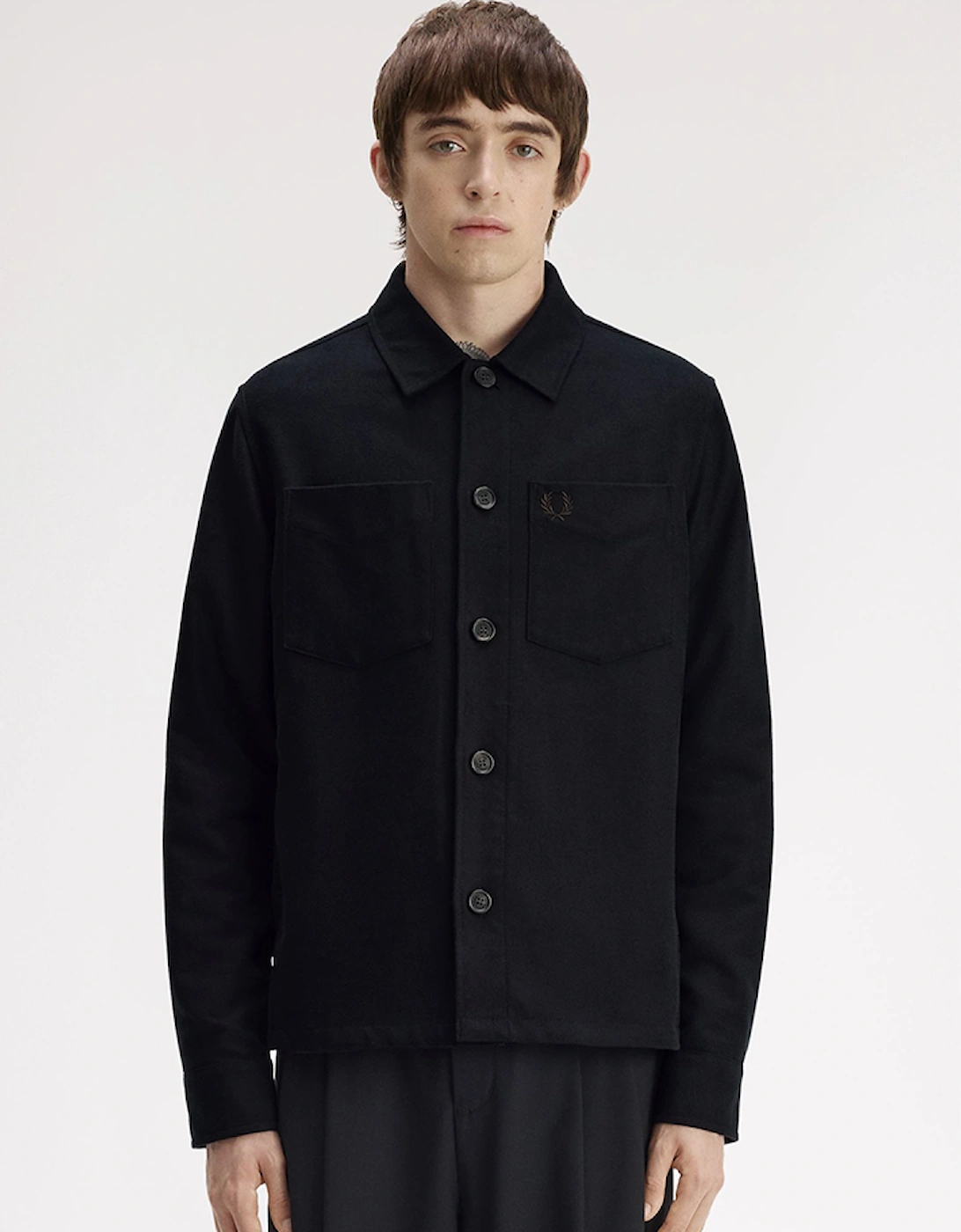 Fred Perry Brushed Twill Overshirt