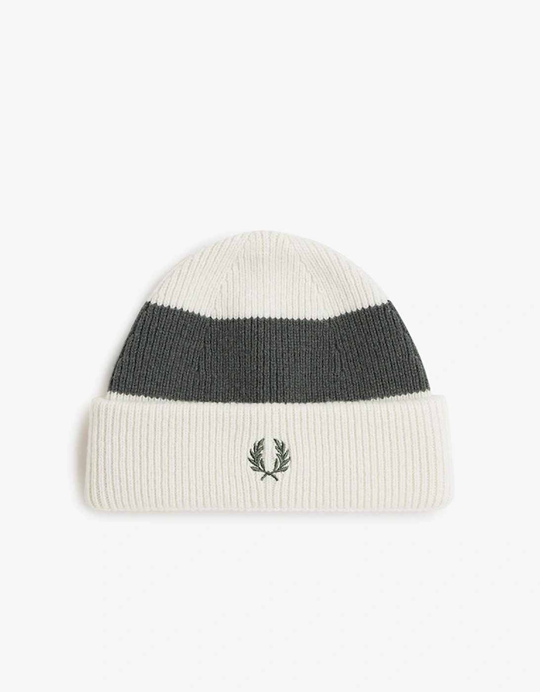 Fred Perry Bold Stripe Ribbed Beanie