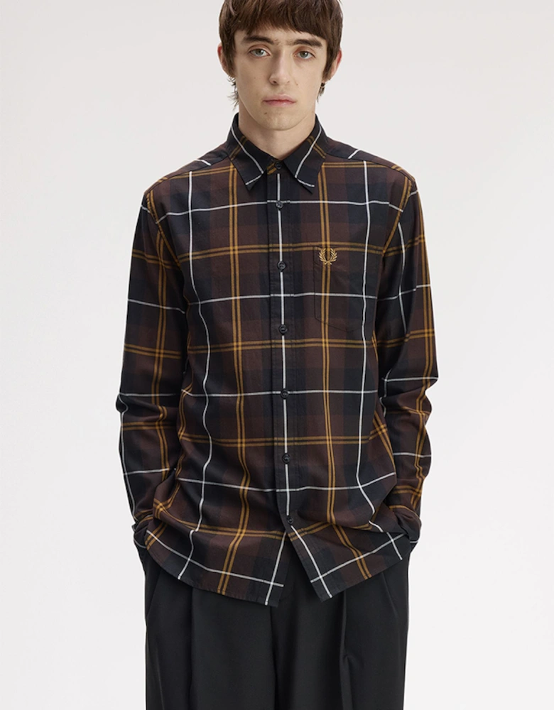 Fred Perry Twill Tartan Shirt