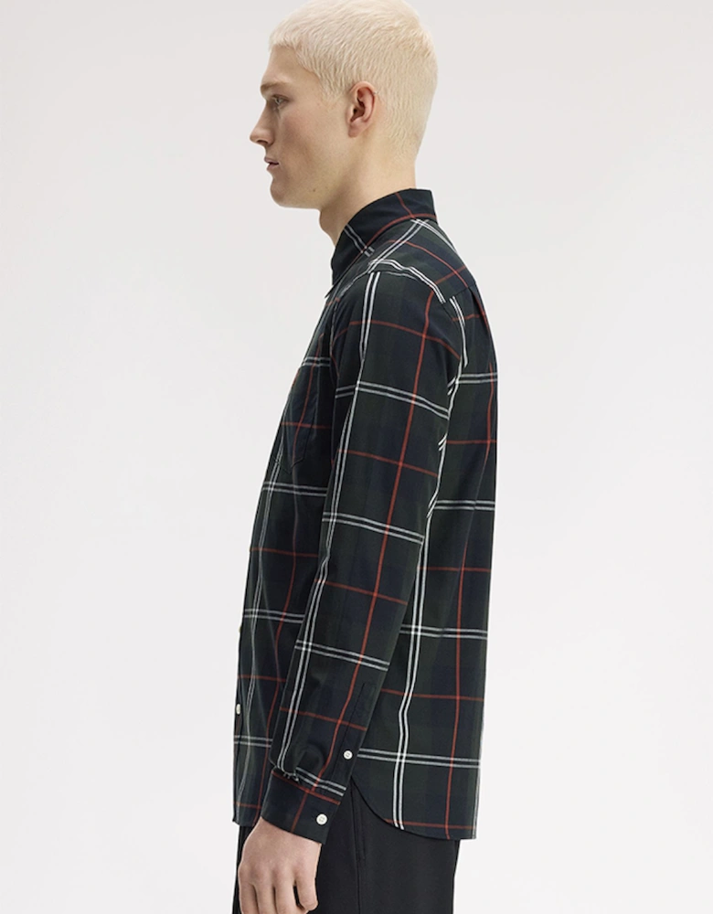 Fred Perry Poplin Tartan Shirt