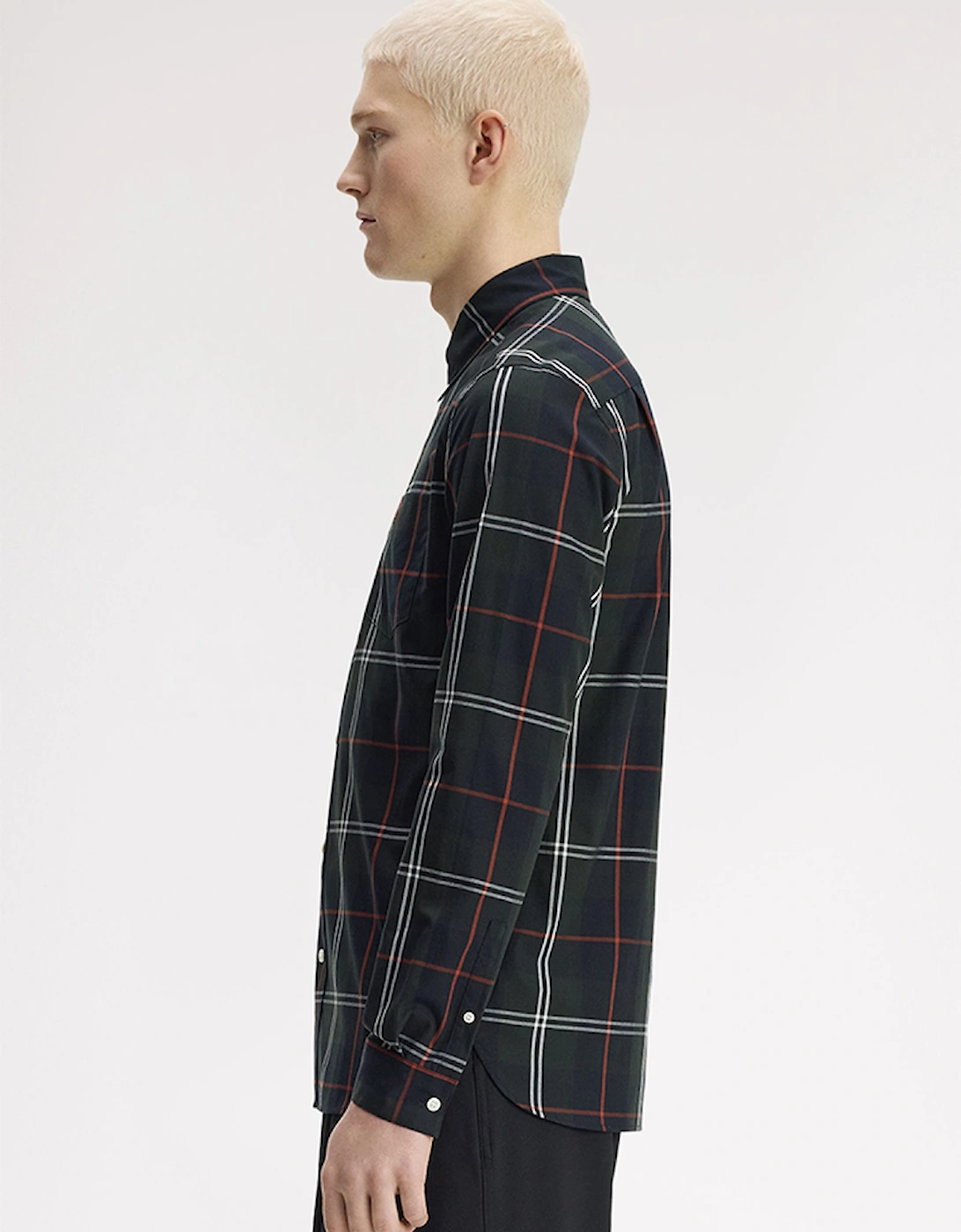 Fred Perry Poplin Tartan Shirt
