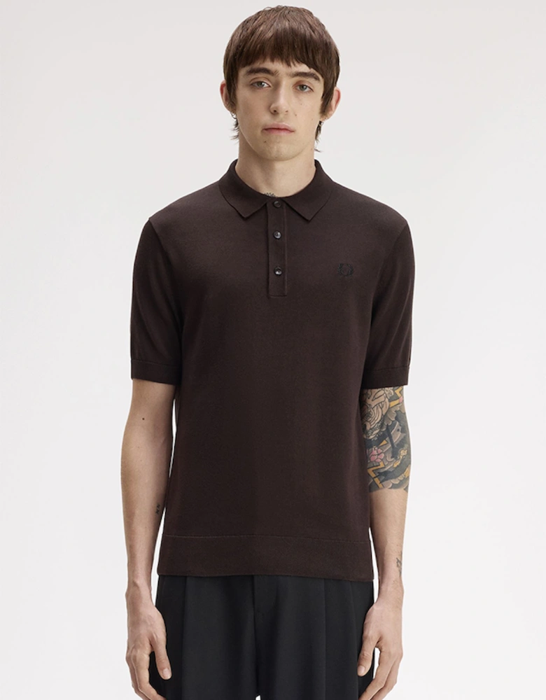 Fred Perry Cotton Knitted Shirt