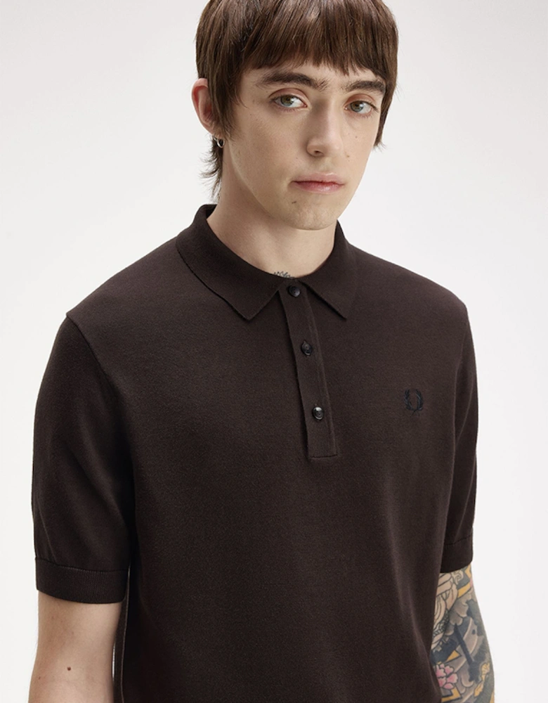 Fred Perry Cotton Knitted Shirt