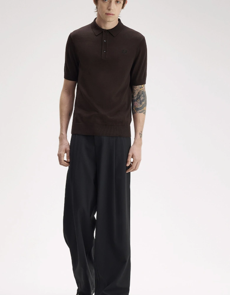Fred Perry Cotton Knitted Shirt