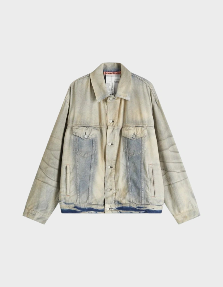 Robert U Carver Denim Jacket Light Blue