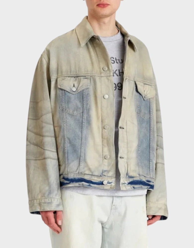 Robert U Carver Denim Jacket Light Blue