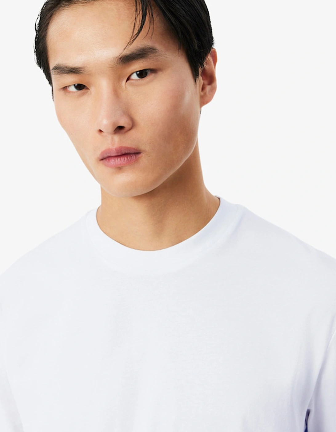 Lacoste Printed Cotton T-Shirt