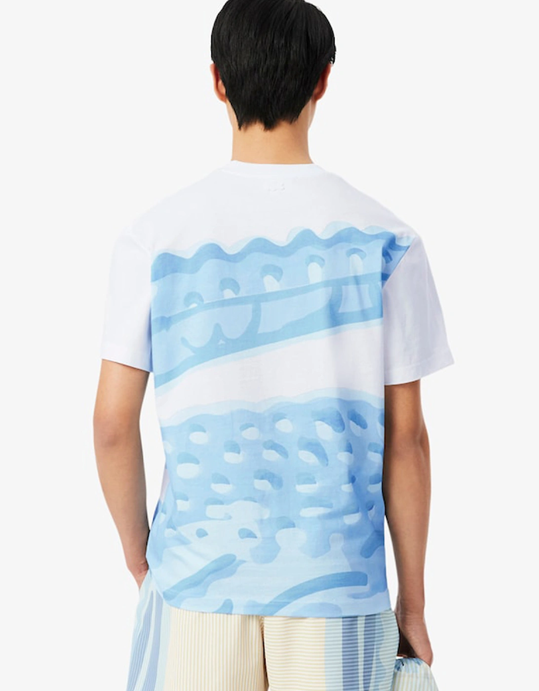 Lacoste Printed Cotton T-Shirt
