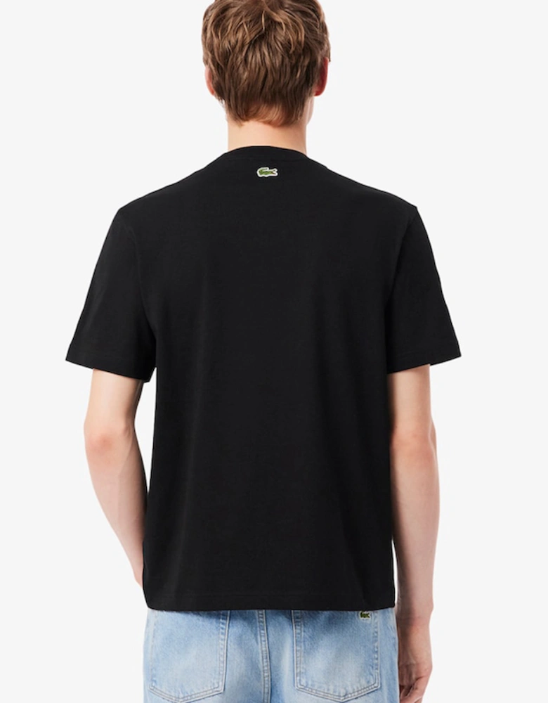 Lacoste Printed Cotton T-Shirt