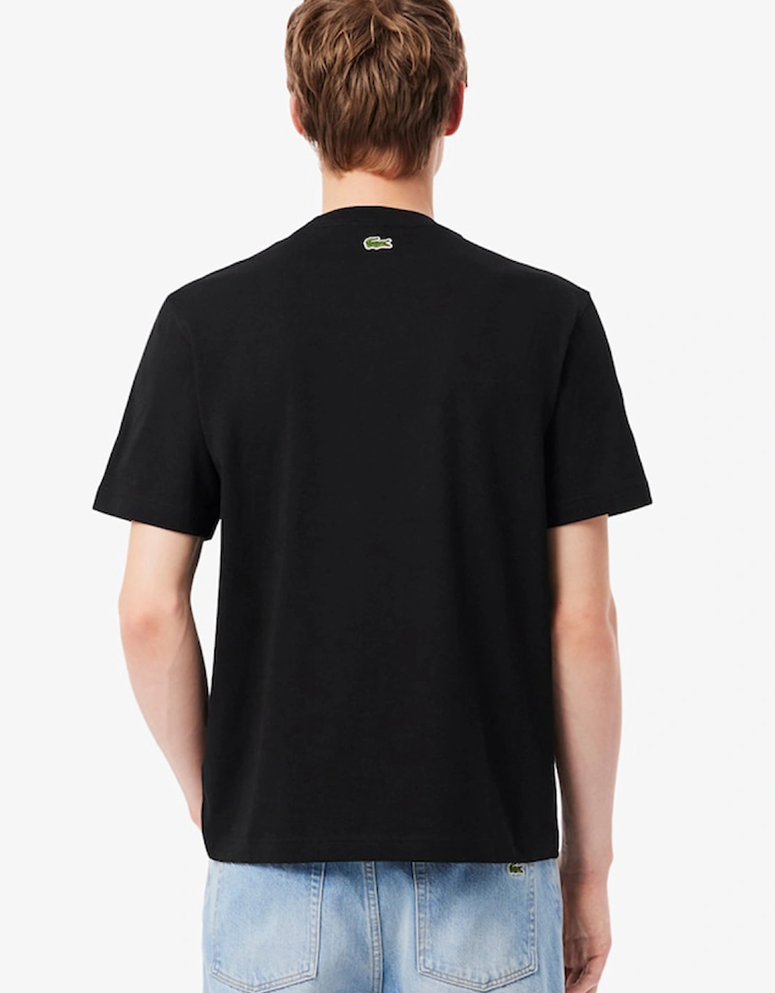Lacoste Printed Cotton T-Shirt