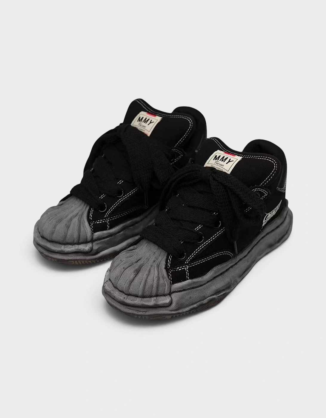 Yasuhiro Blakey Puffer OG Sole Canvas Low Black