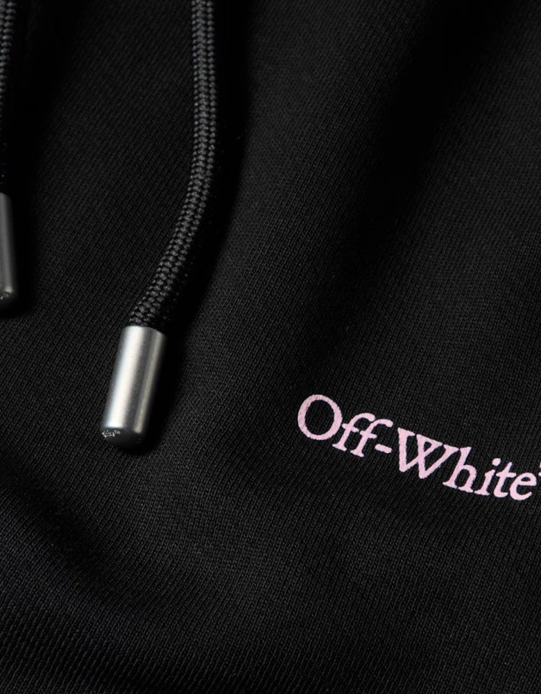 Vanish Arrow Closed Hem Fleece Sweatpants Black