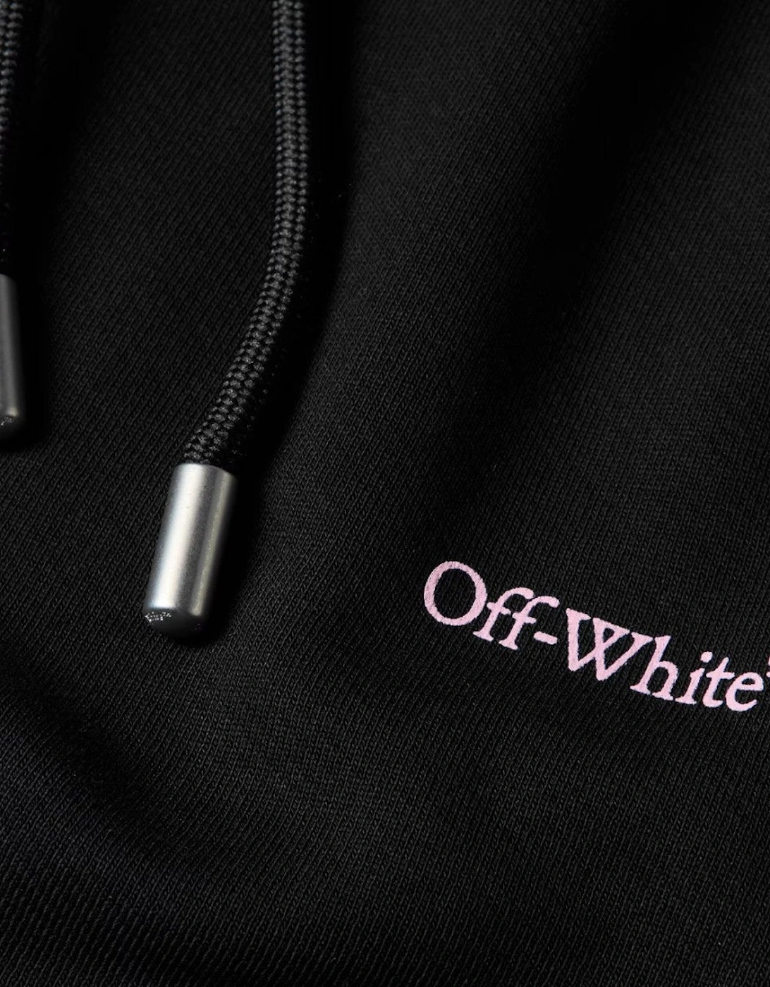 Vanish Arrow Closed Hem Fleece Sweatpants Black