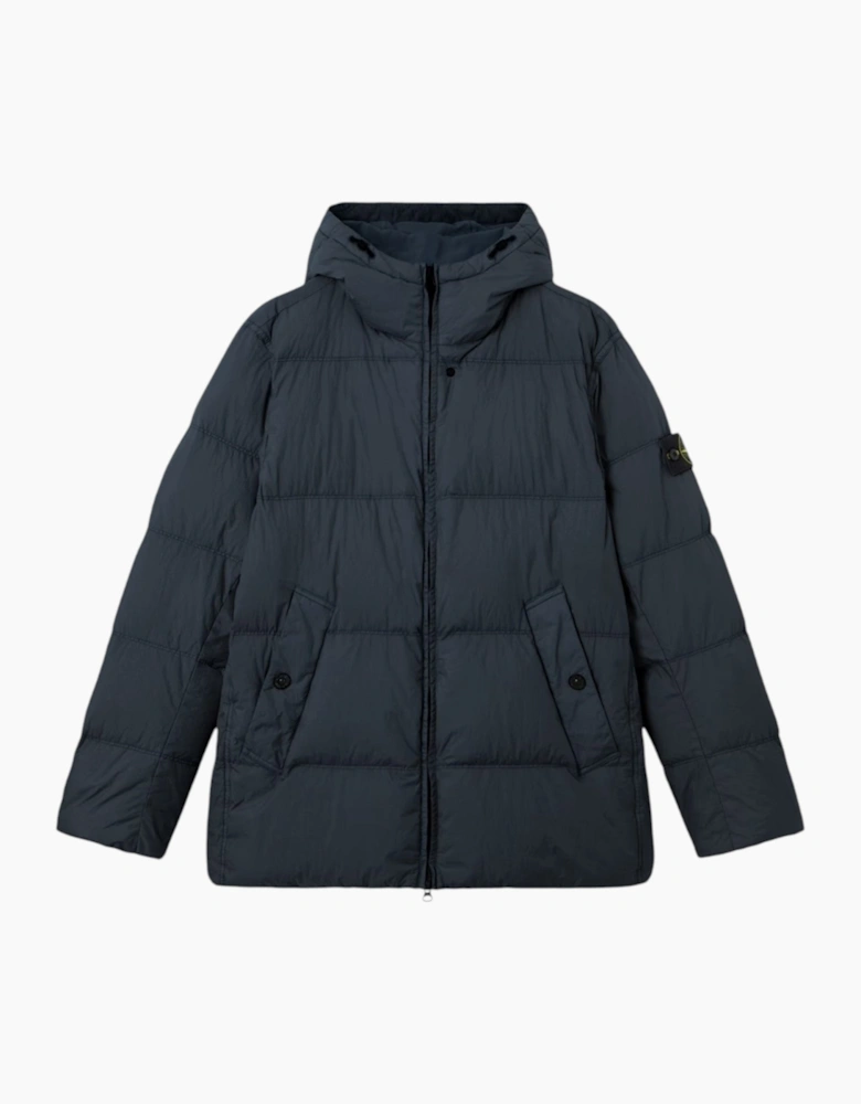 Stone Island Crinkle Reps NY Navy Jacket