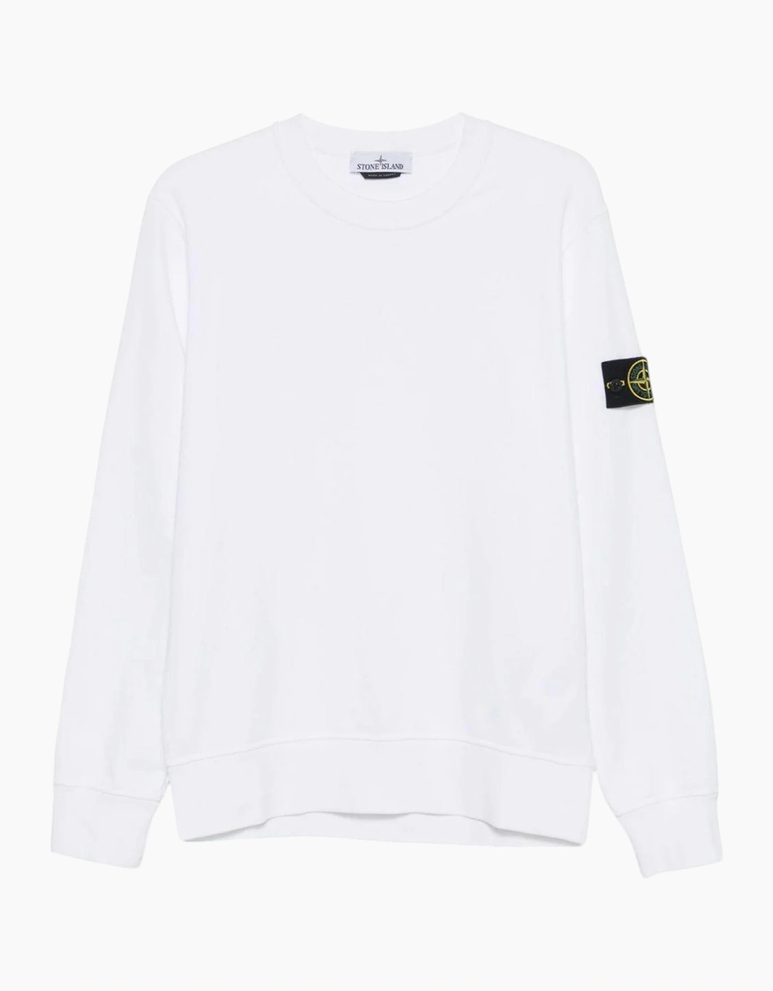 Stone Island White Sweatshirt