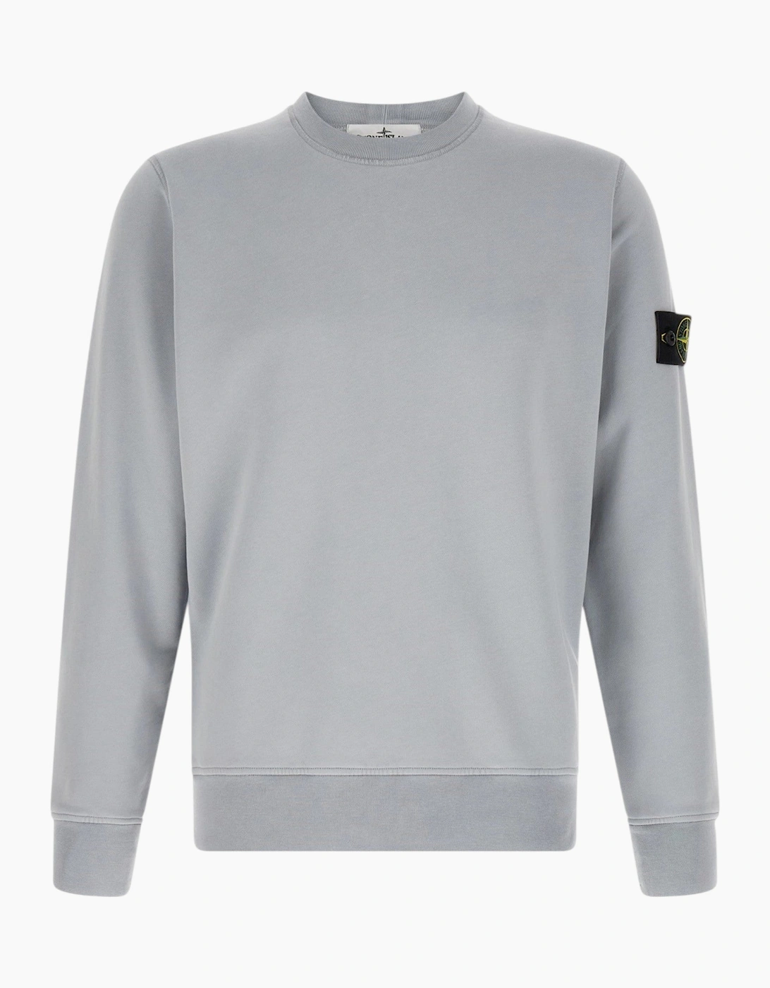 Stone Island Azure Light Grey Sweatshirt