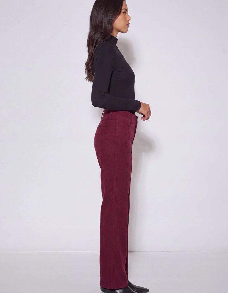Mulberry Cord Straight Leg Trousers