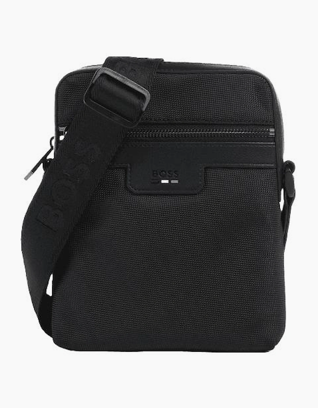 Ray Leather Black Crossbody Bag