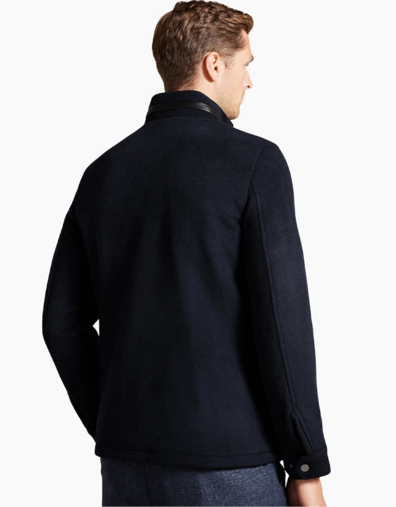 Ted Baker Knowl Funnel Neck Navy Field Jacket