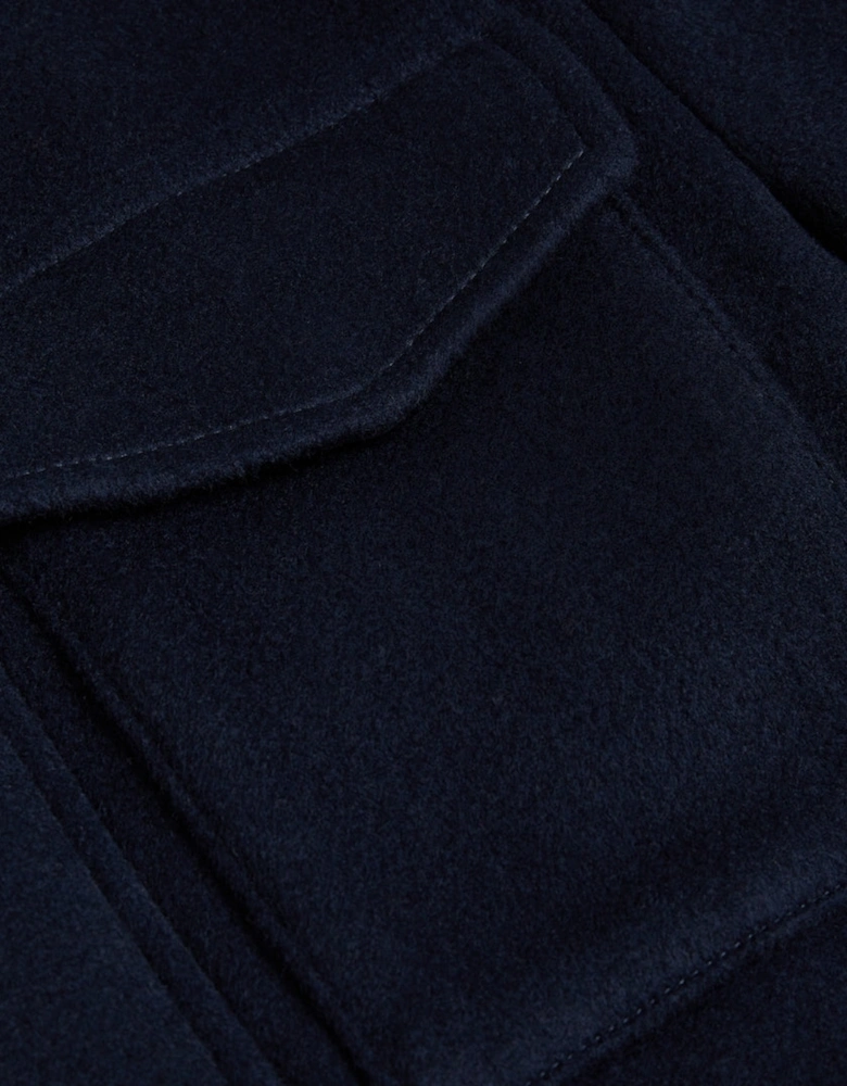 Ted Baker Knowl Funnel Neck Navy Field Jacket
