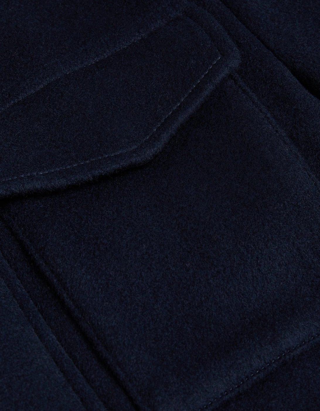 Ted Baker Knowl Funnel Neck Navy Field Jacket