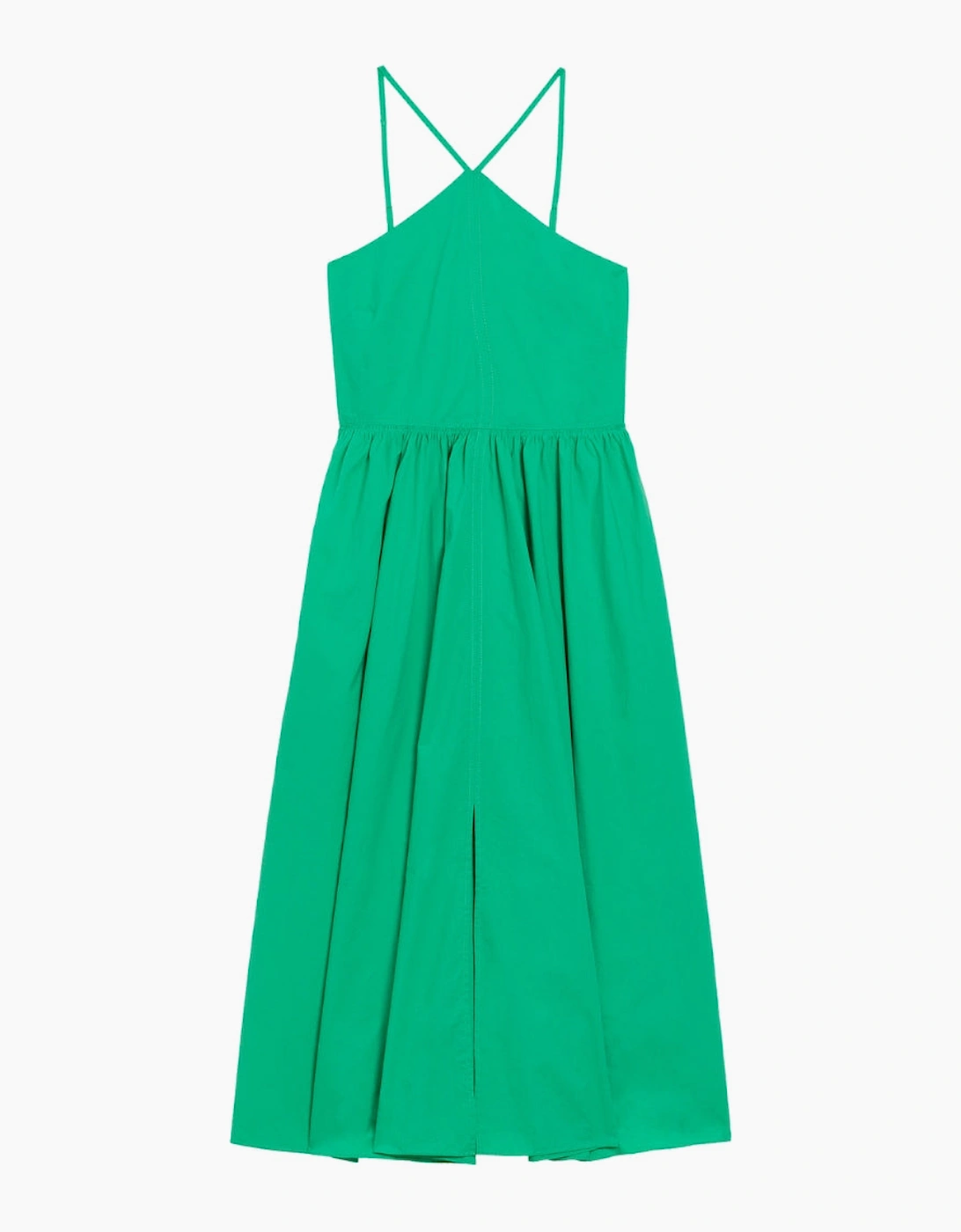 Ted Baker Vari Halterneck A Line Green Midi Dress