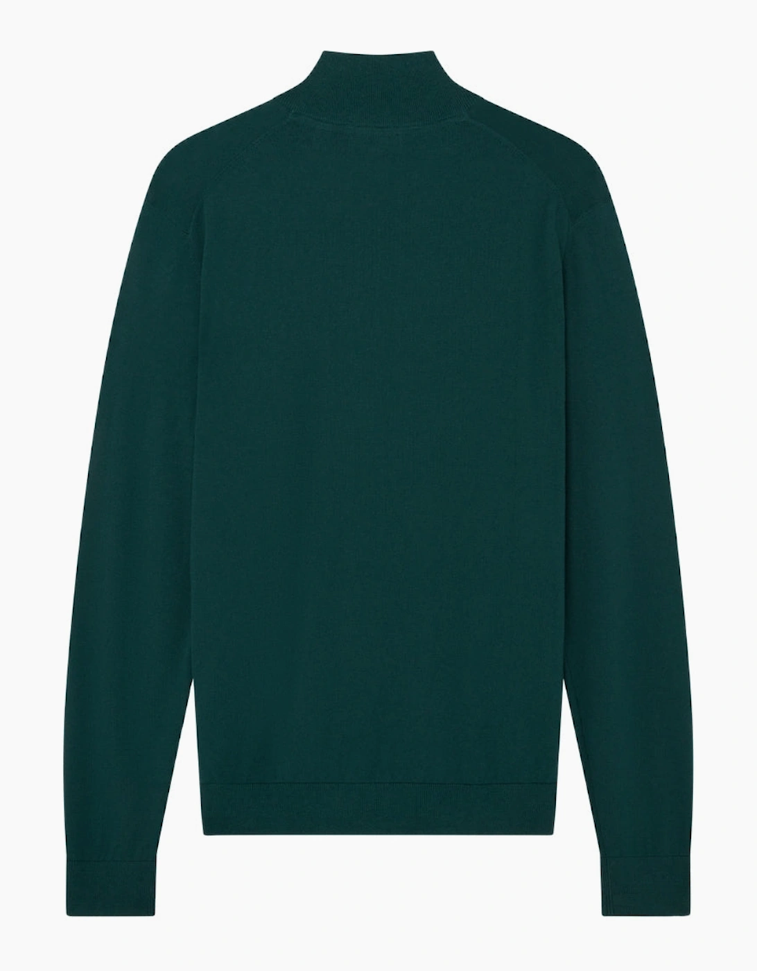 Ted Baker Artiss Core Dark Green Quarter Zip