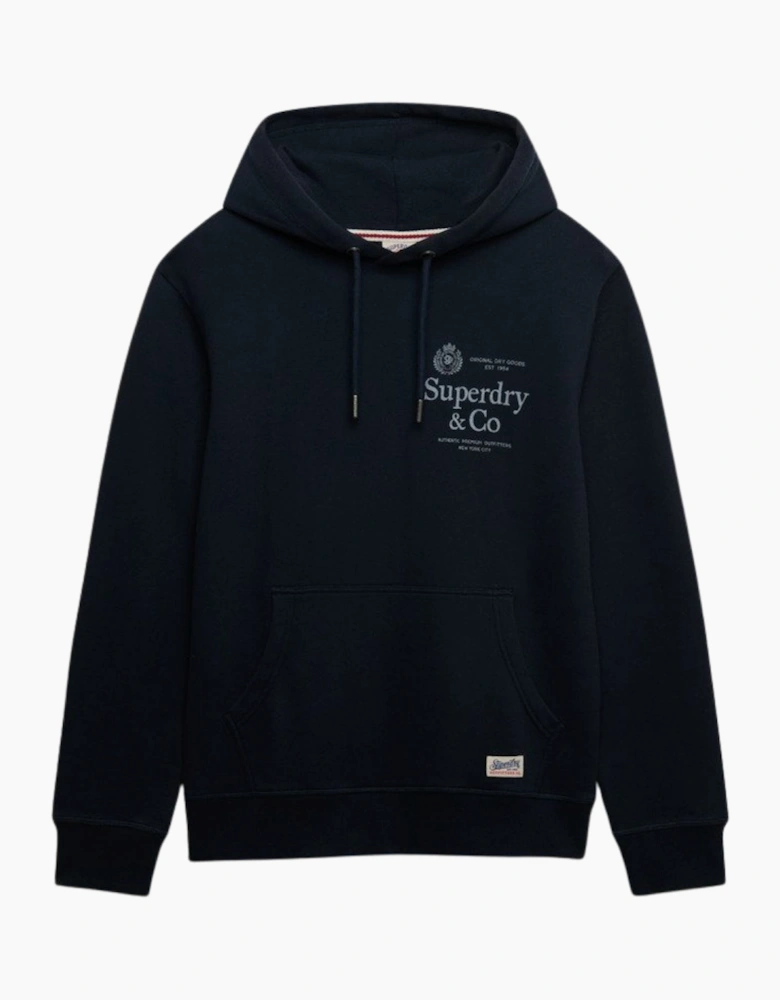 Superdry Mens 1954 Company Relaxed Hoodie