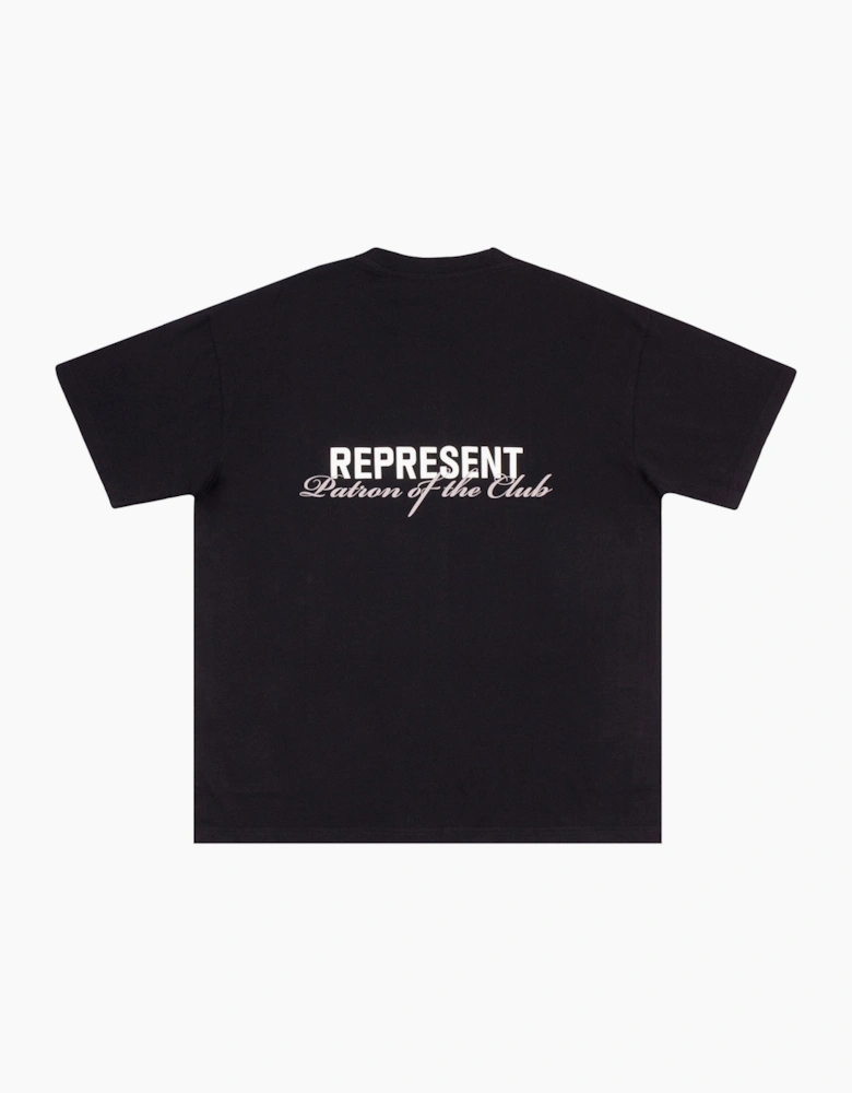 Represent Patron Of The Club T-Shirt BLACK