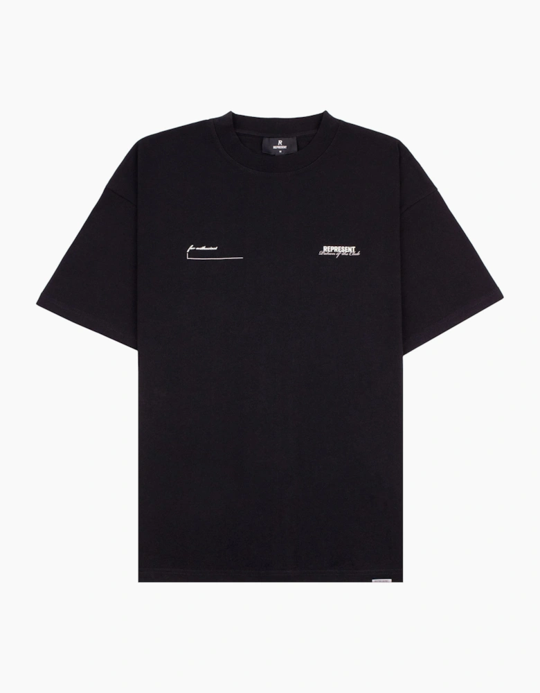 Represent Patron Of The Club T-Shirt BLACK