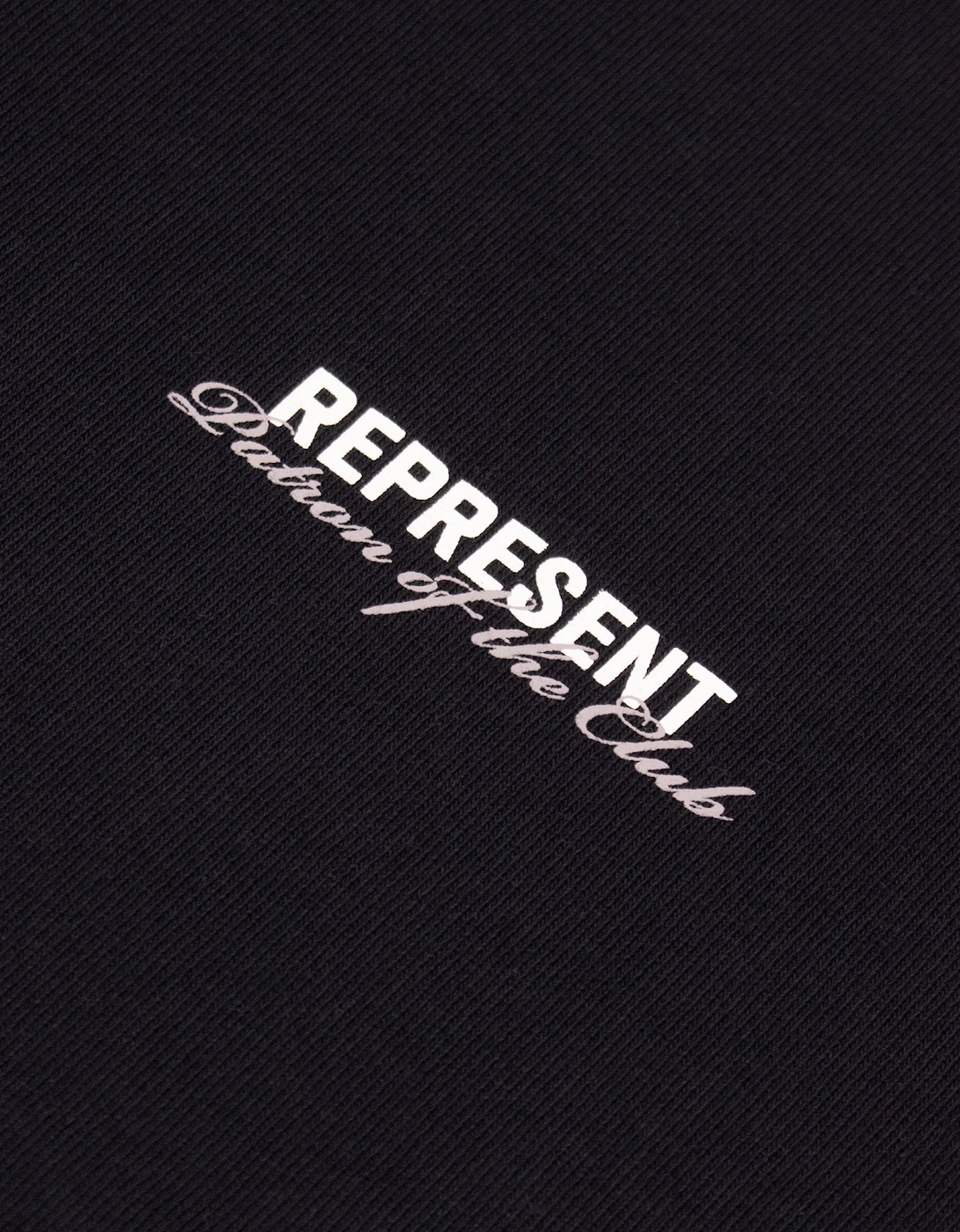 Represent Patron Of The Club T-Shirt BLACK