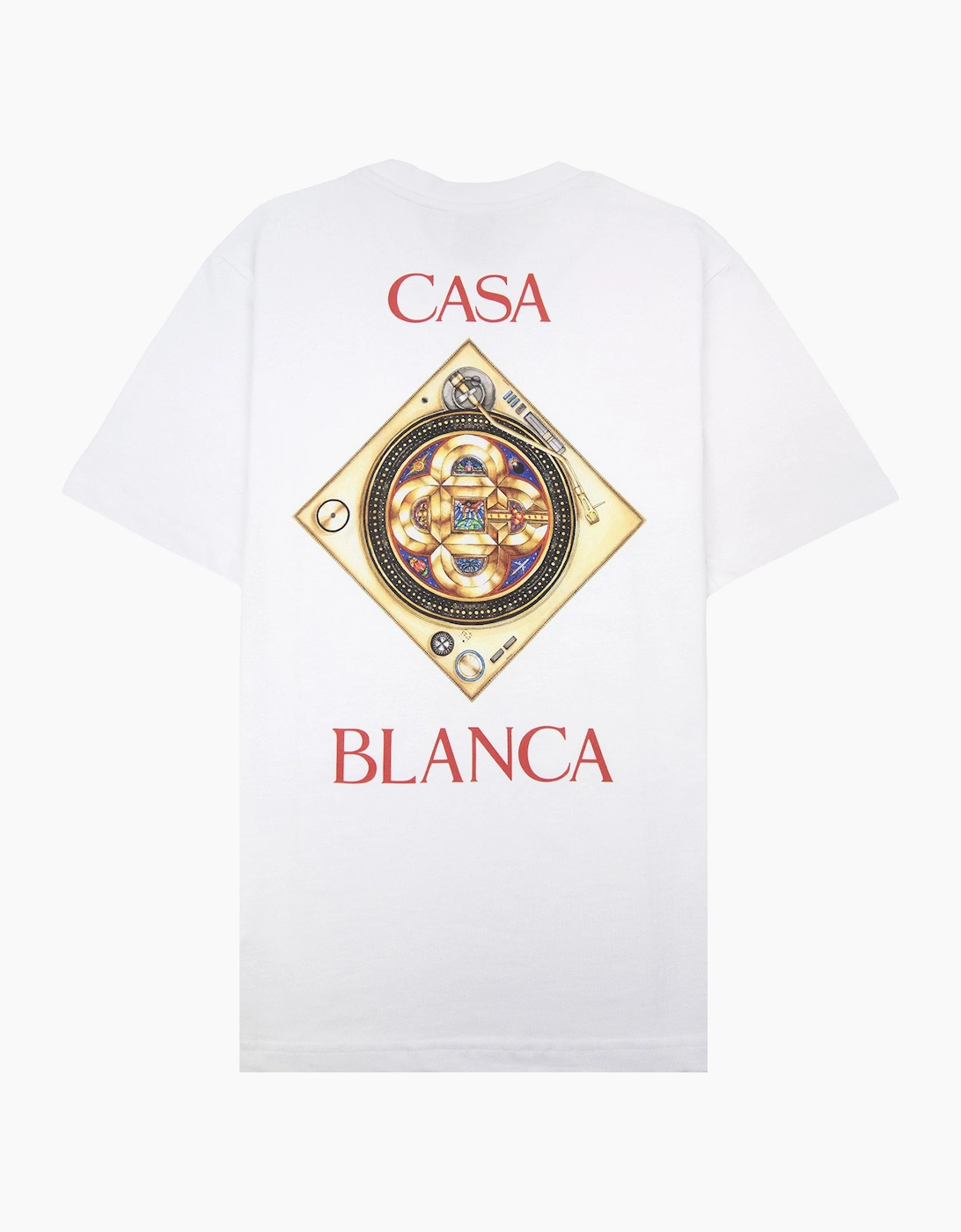 Casablanca Plafond Orne De Musique T-Shirt Bright White