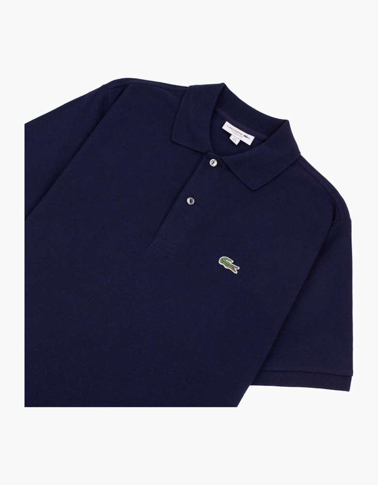 Lacoste Classic Fit L.12.12 Original Polo Shirt MIDNIGHT Blue 166