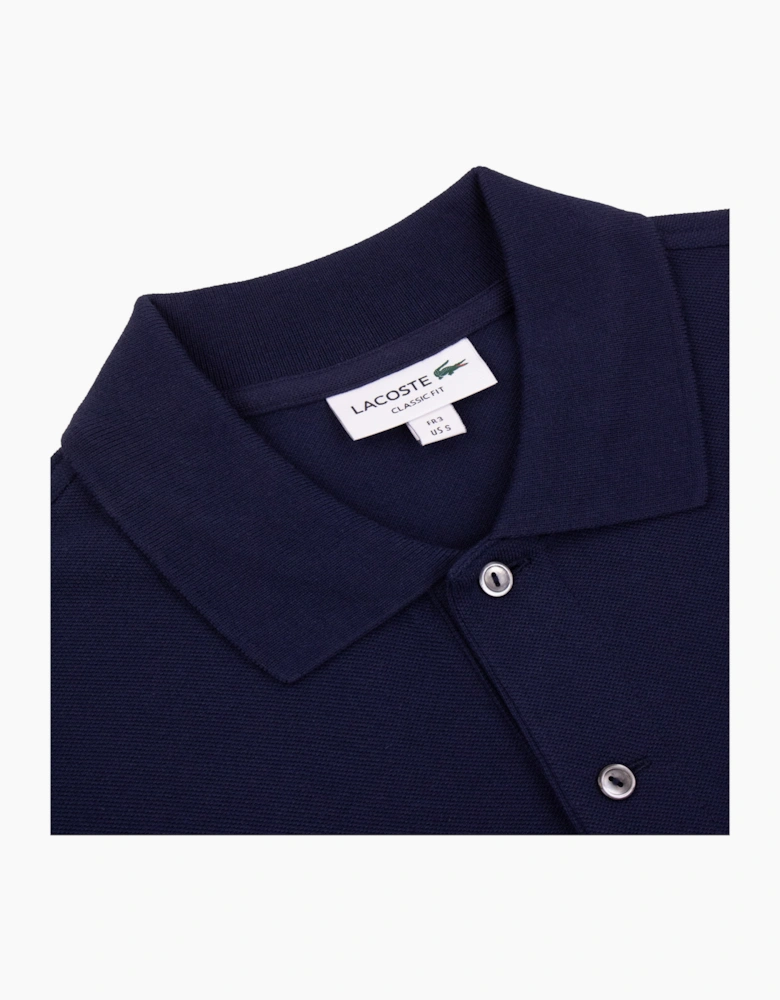 Lacoste Classic Fit L.12.12 Original Polo Shirt MIDNIGHT Blue 166